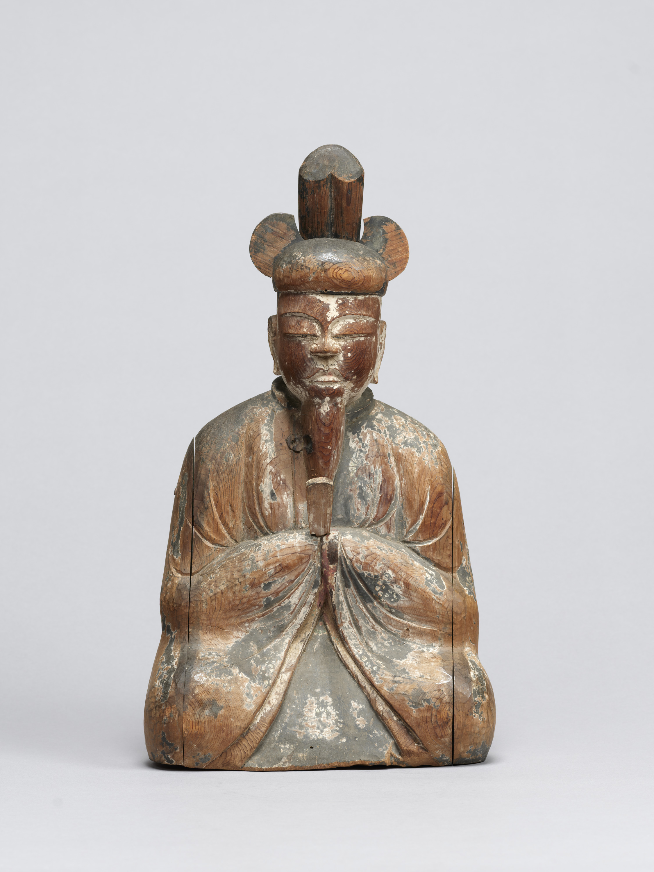 九州国立博物館 | 収蔵品データベース | 重要文化財 男神坐像