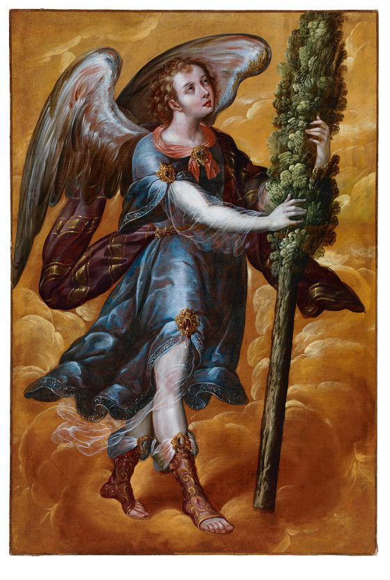 Angel Carrying a Cypress (Ángel portando un ciprés) | LACMA