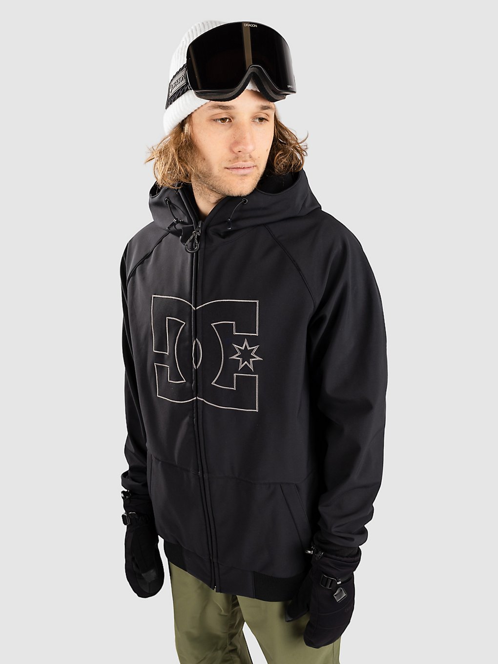 DC Spectrum Softshell Jacke black | Collective Snowboard Mag