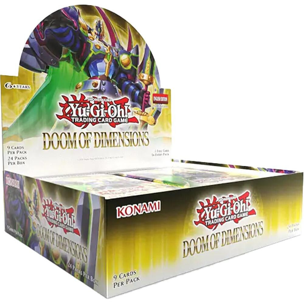 遊戯王 DOOM OF DIMENSIONS 10box シュリンク付き 遊戯王 DOOM OF
