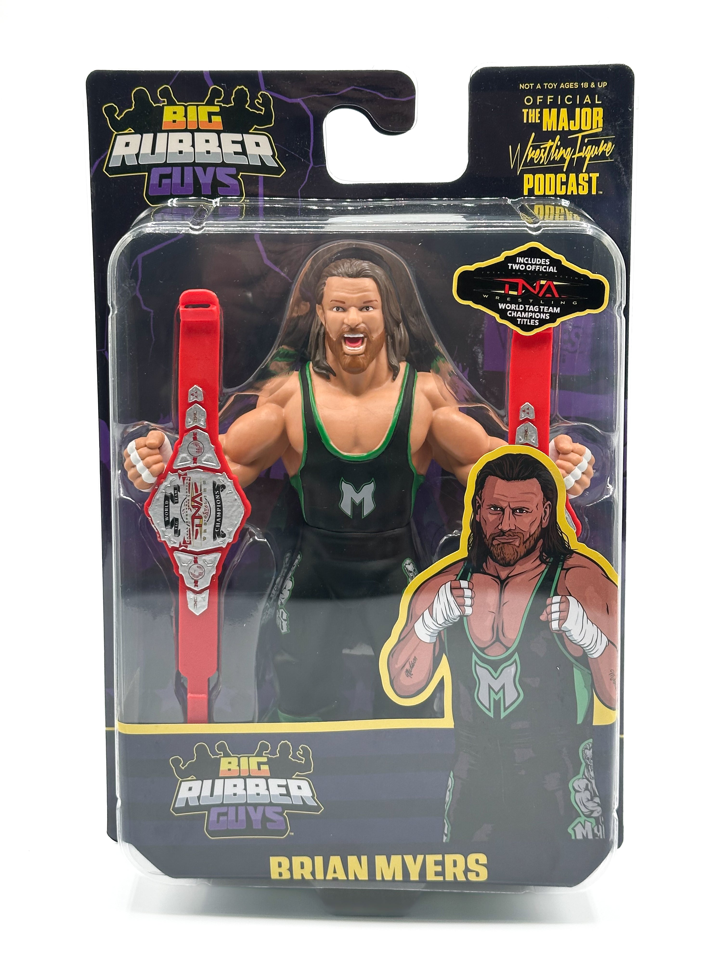 BIG RUBBER GUYS BRIAN MYERS EXCLUSIVE (FREE US SHIPPING - IN STOCK