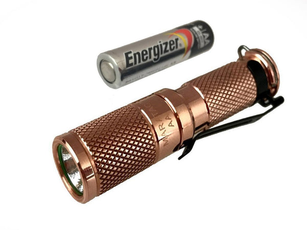 AA Copper Flashlight by Maratac® REV 6 – CountyComm