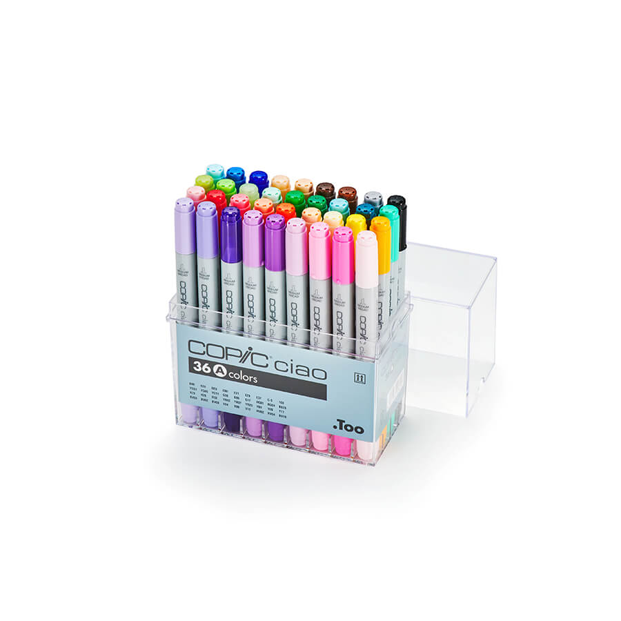 コピックチャオ 36色セットA - コピック公式サイト