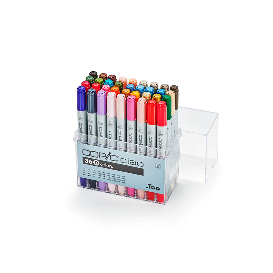 コピックチャオ 36色セットD - コピック公式サイト