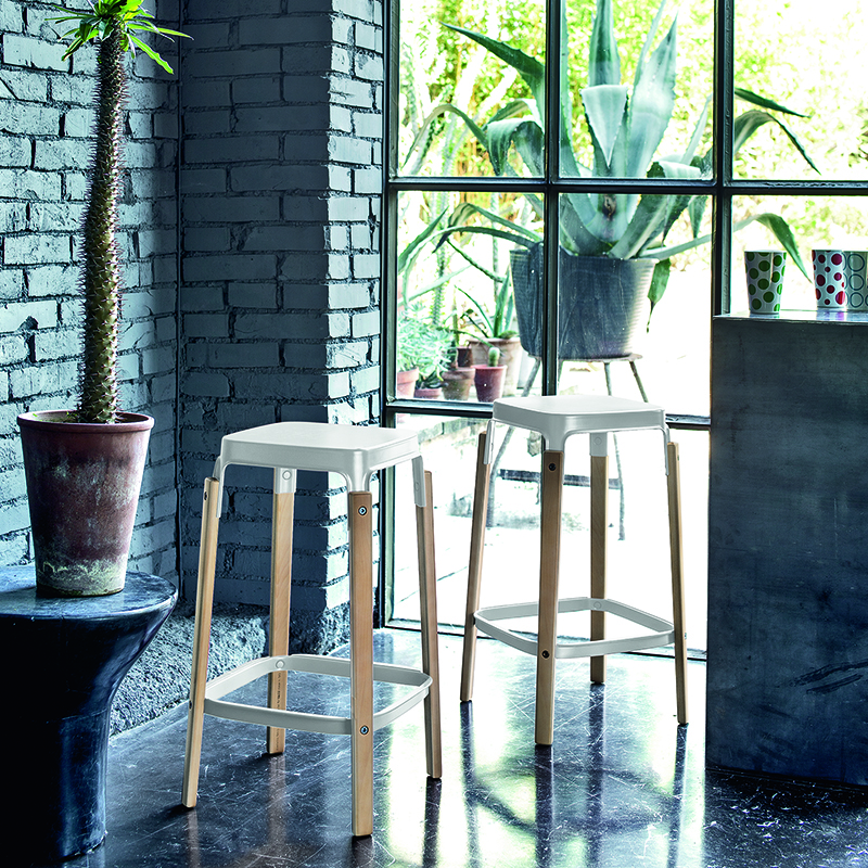 MAGIS（マジス）STEELWOOD STOOL（スティールウッド スツール）ビーチ
