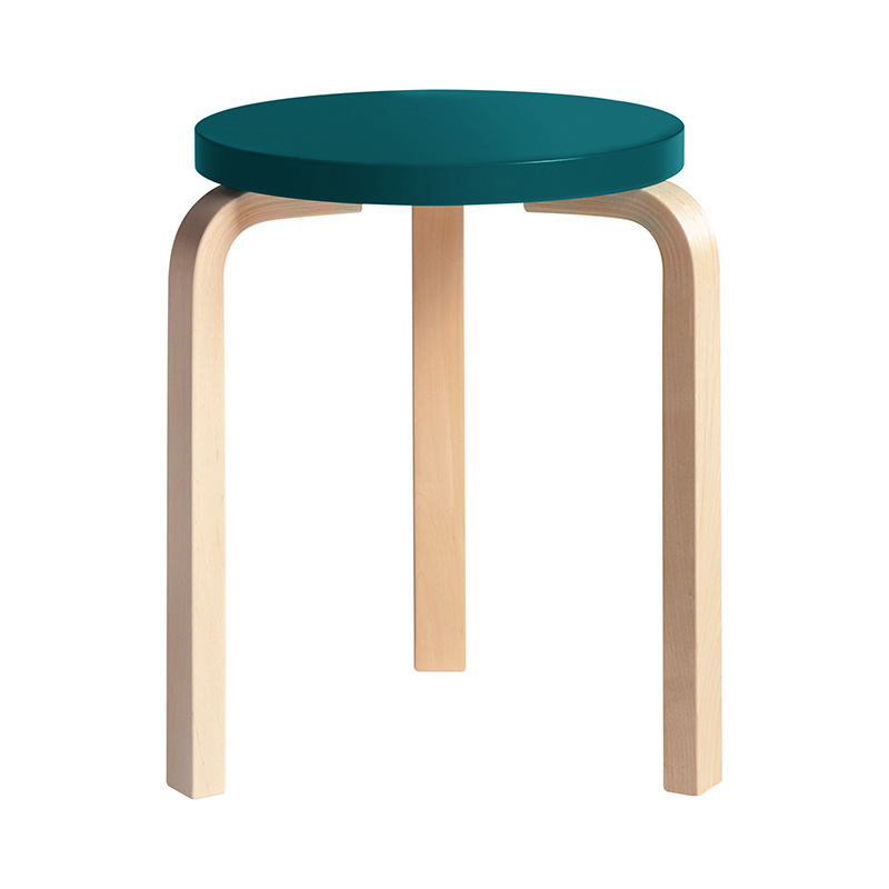 ARTEK（アルテック）スツール60 グレイラッカー ナチュラルレッグ