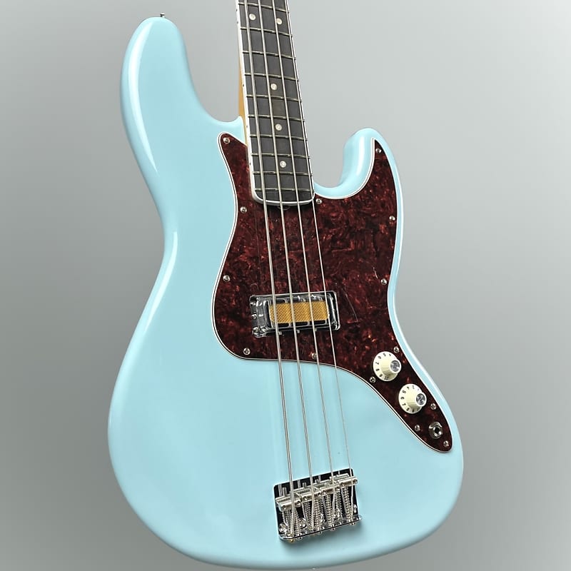 Fender Gold Foil Jazz Bass 2023 Sonic Blue – Corner Music