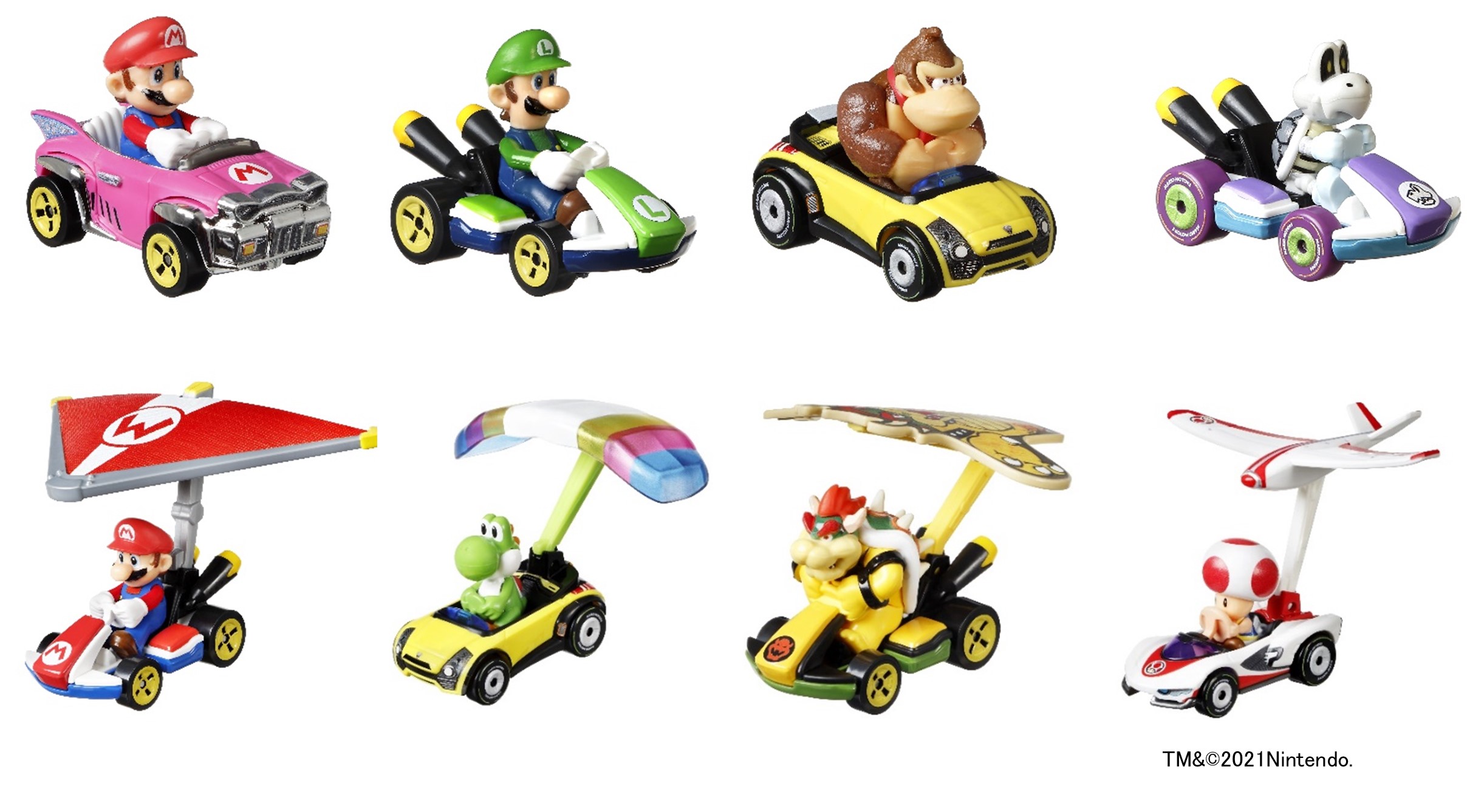 ホットウィール『マリオカート』シリーズより「ホットウィール マリオ