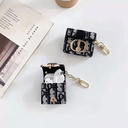 豪華 オシャレ ディオール イヤホンケース 金具 ロゴ付き dior airpods