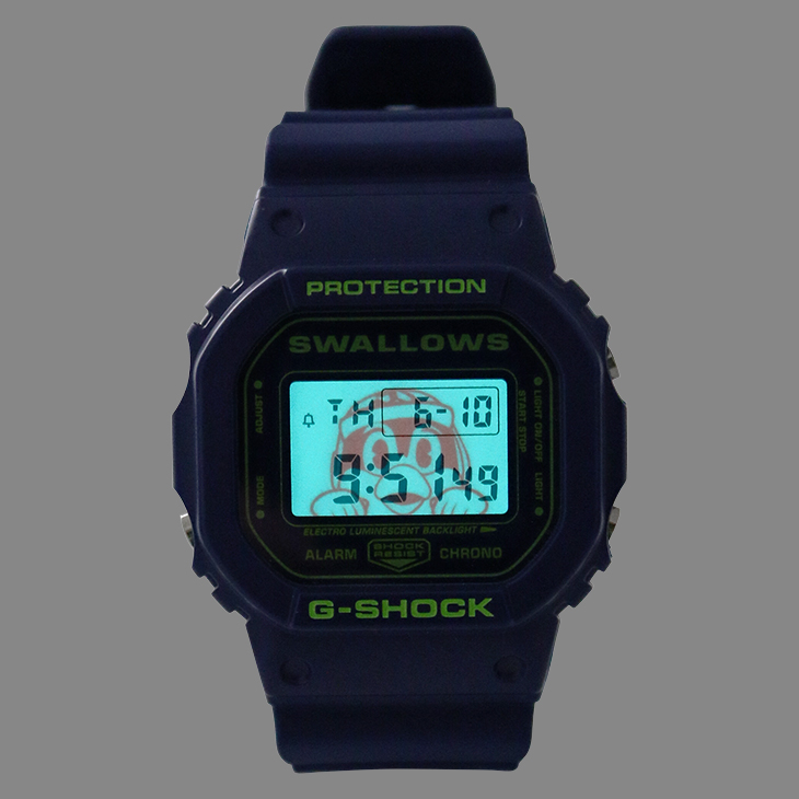 ヤクルトがG―SHOCKとのコラボ時計発売 バックライト点灯でつば