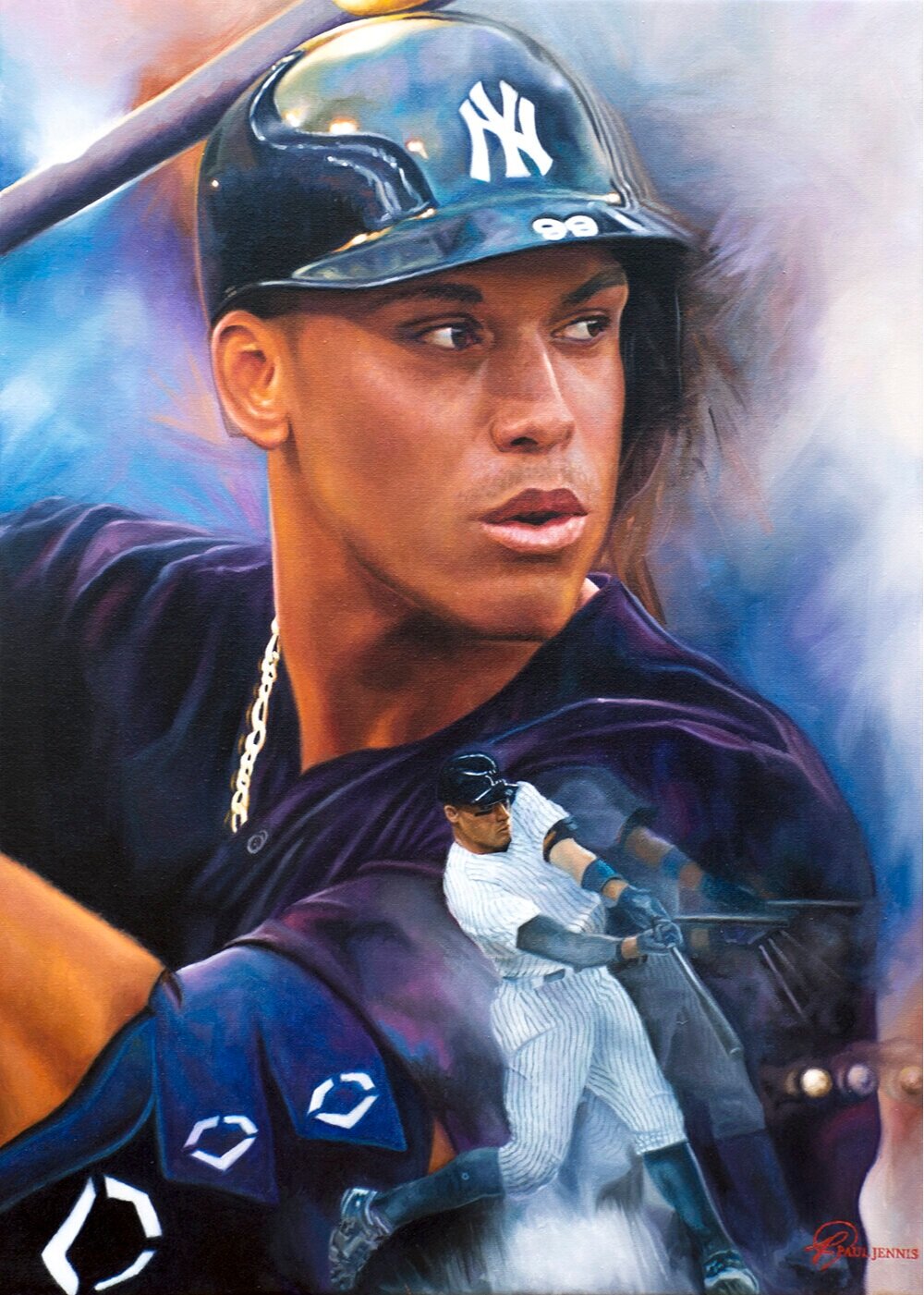 大谷 トラウト Topps Paul Jennis Art Inside 大谷 トラウト Topps