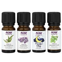 トップ6エッセンシャルオイルセット、6本セット、各10ml（0.33液量オンス）