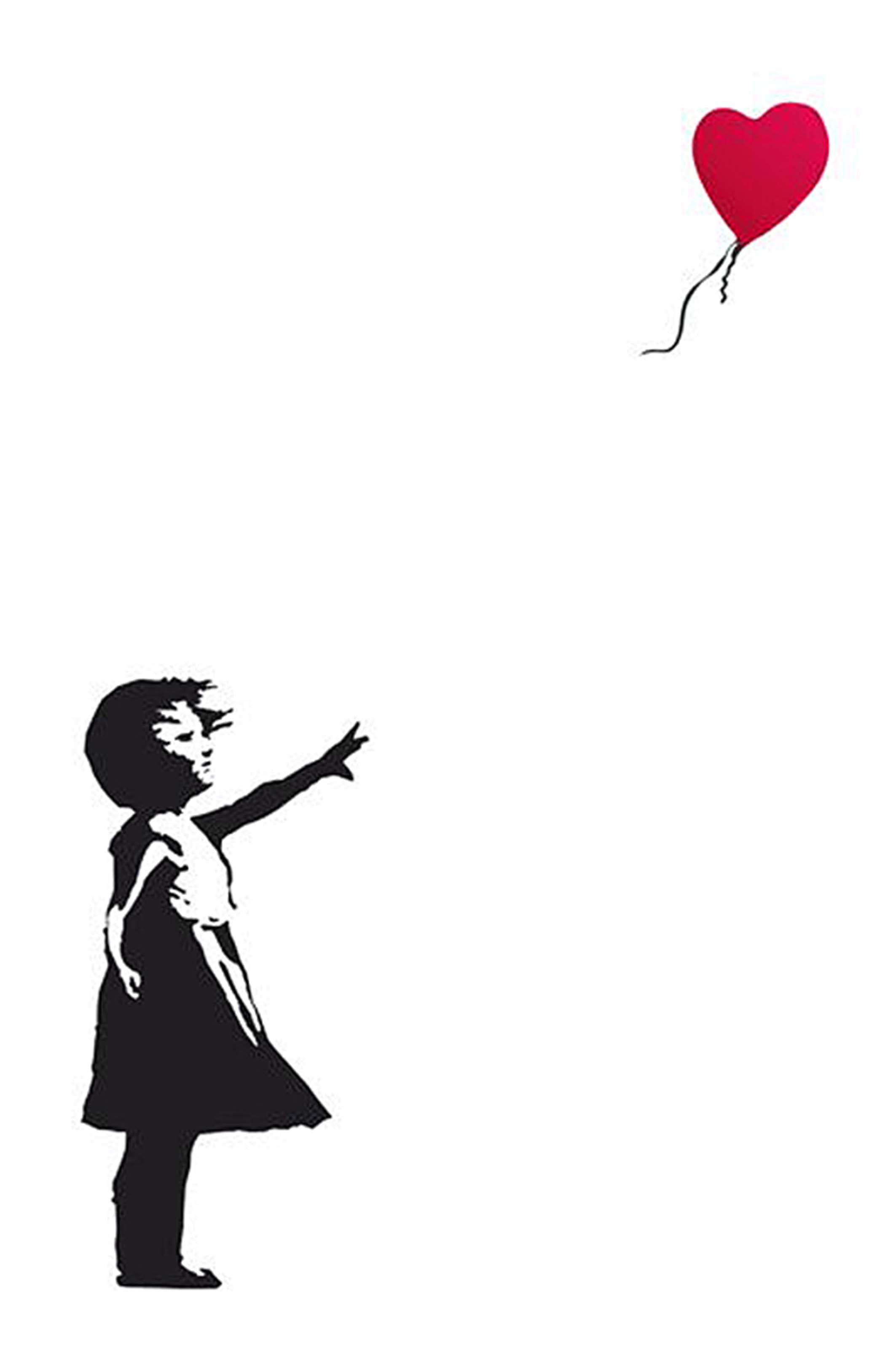 Banksy Poster Girl with Balloon