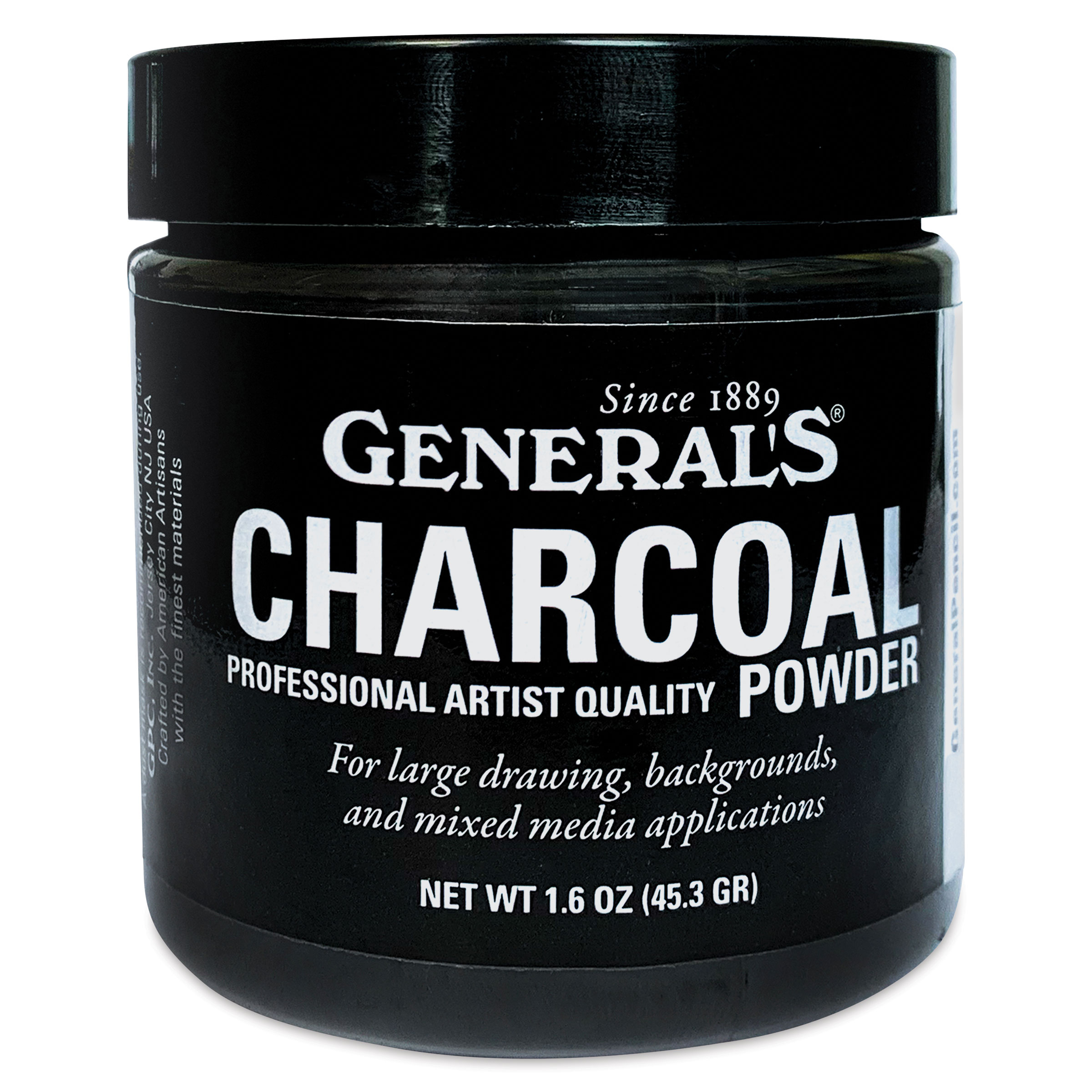 General's Charcoal Powder - 1.6 oz | BLICK Art Materials