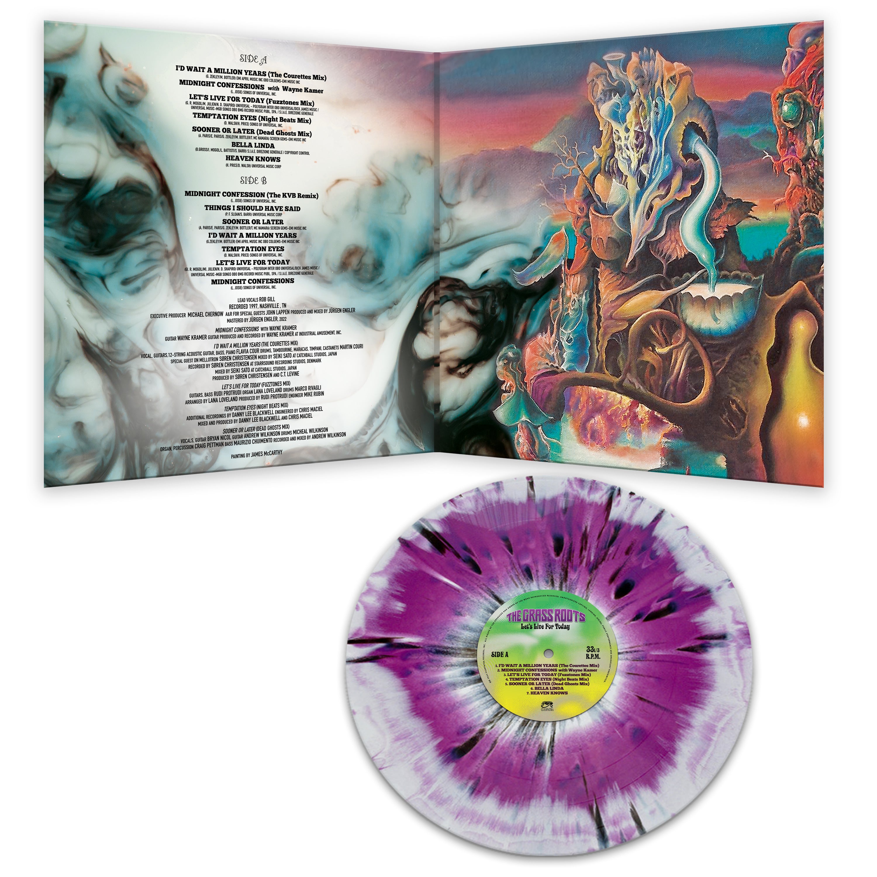 The Grass Roots - Let's Live For Today (Purple Haze Vinyl