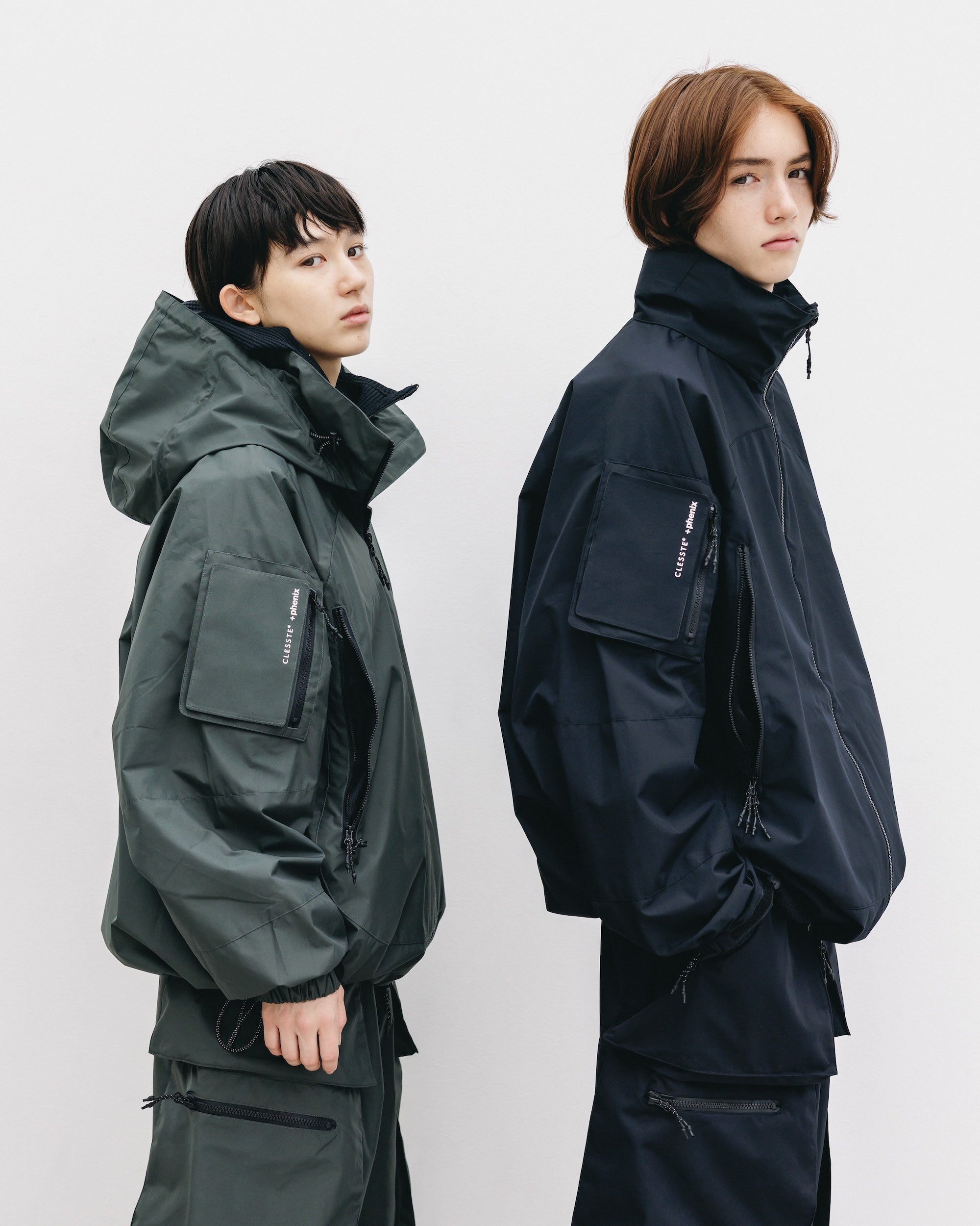 phenix WINDSTOPPER® by GORE-TEX LABS CITY MILITARY JACKET (BLACK)