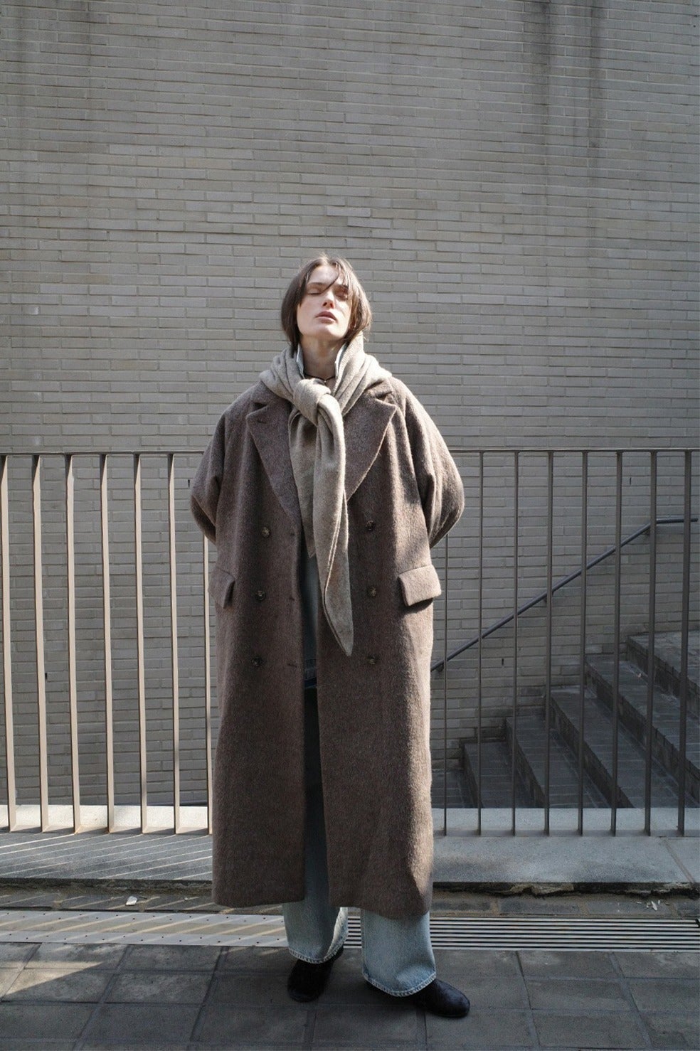 DOUBLE WOOL LONG COAT｜OUTER(アウター)｜CLANE OFFICIAL ONLINE STORE
