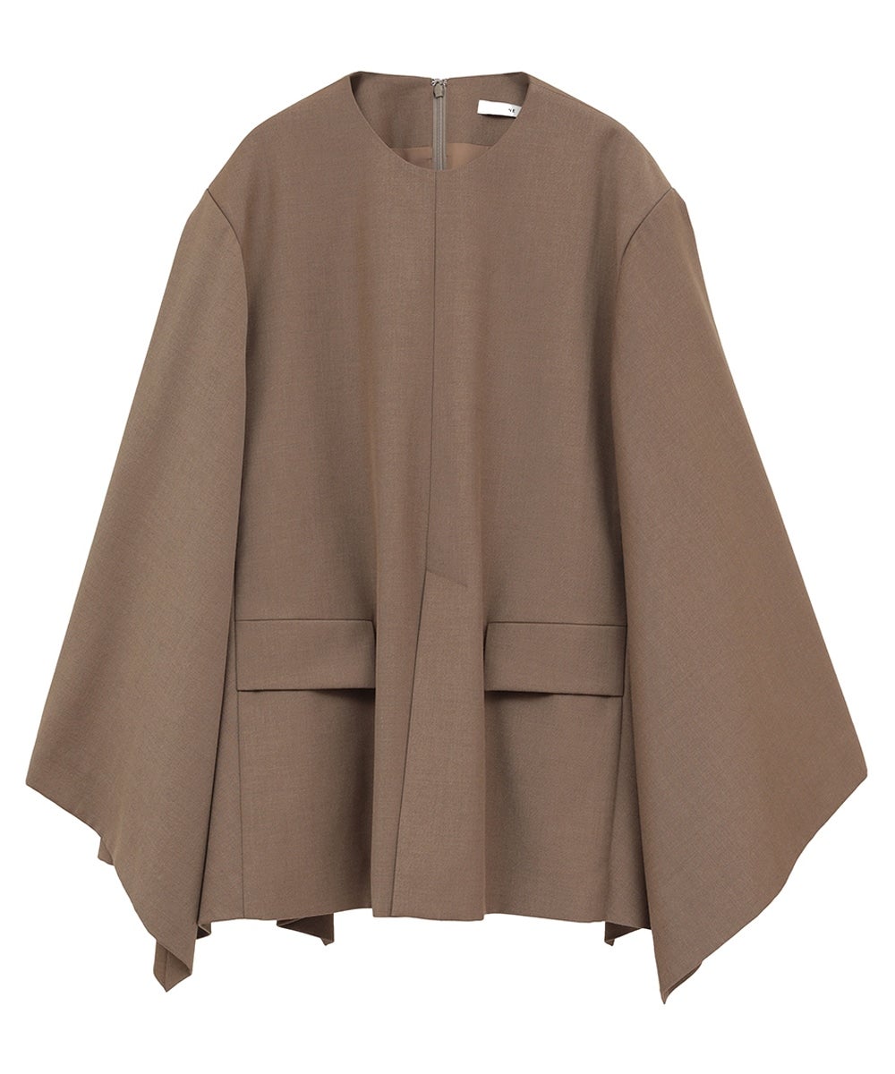 JACKET DETAIL CAPE TOPS｜TOPS(トップス)｜CLANE OFFICIAL ONLINE STORE