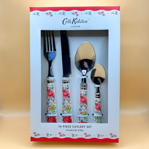 Cath Kidston Feels Like Home 16 pc Cutlery Set – Clarkes Farm