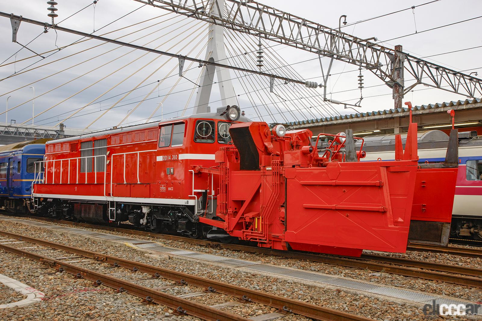 鉄道でロータリーと言えば除雪車！ 最後のロータリー除雪車DD14の撮影