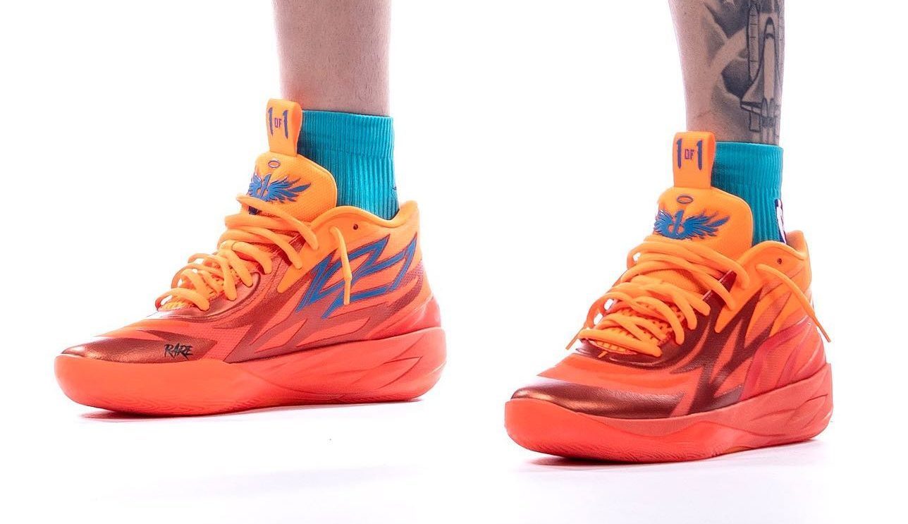 LaMelo Ball has unveiled his second signature sneaker, the Puma MB