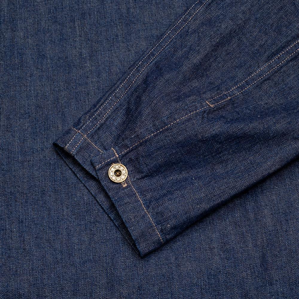 Full Count US Army Pullover Shirt Denim – Clutch Cafe