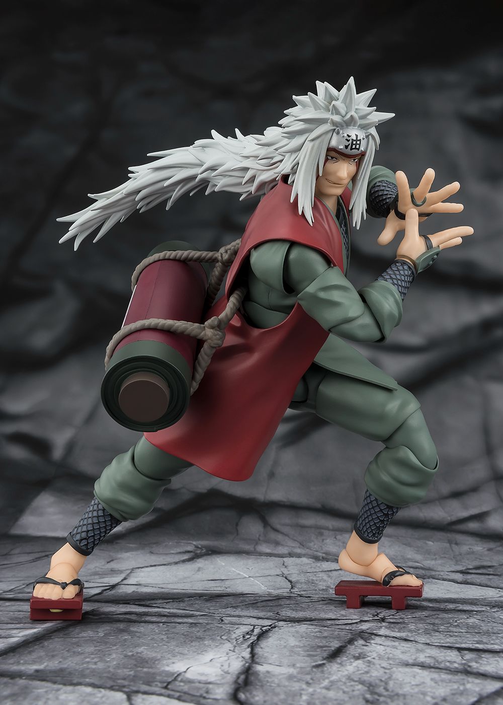 伝説の三忍、ついに集結！「S.H.Figuarts 自来也 -仙術極めし木ノ葉の