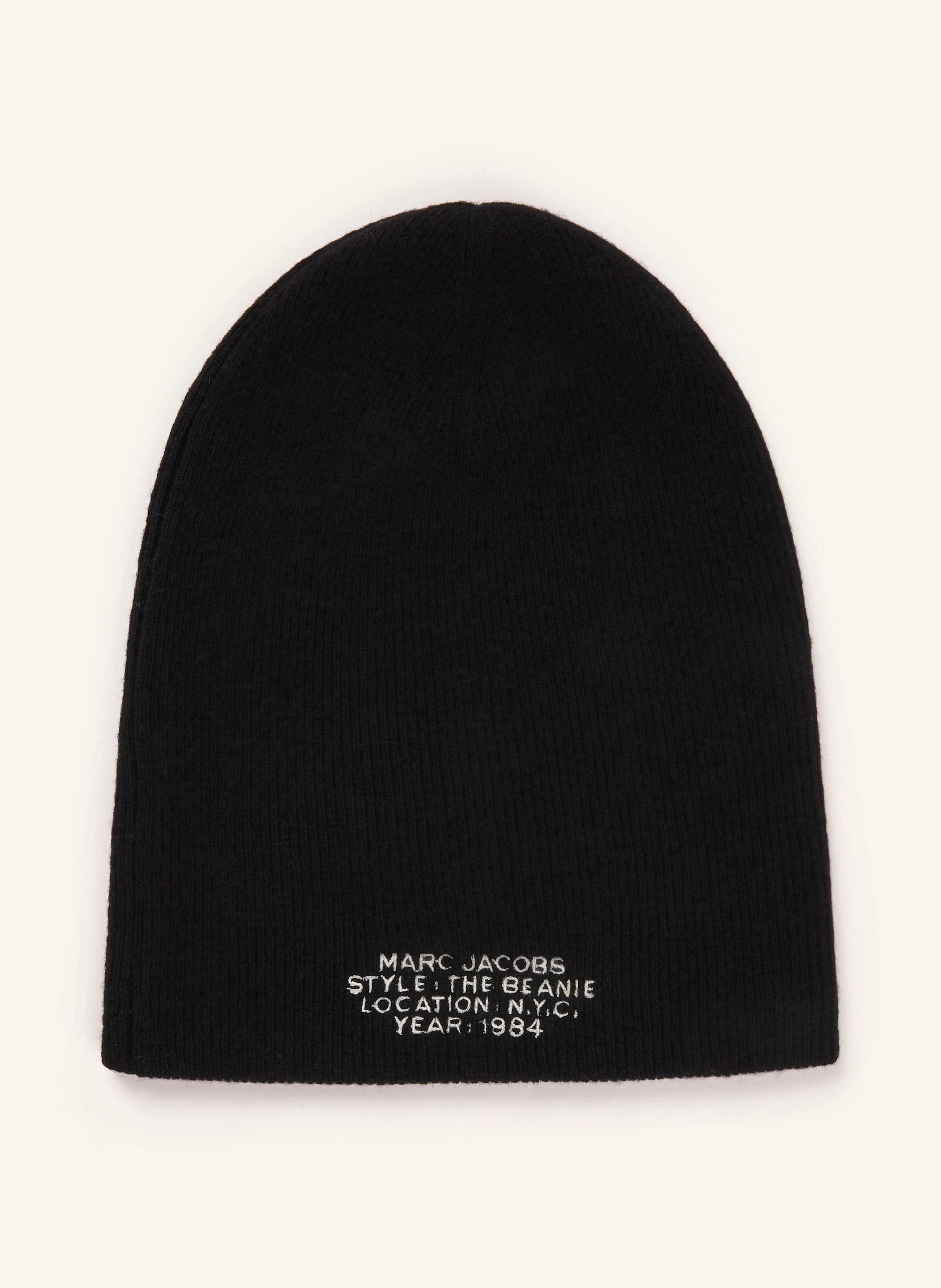 MARC JACOBS Mütze THE BEANIE in schwarz