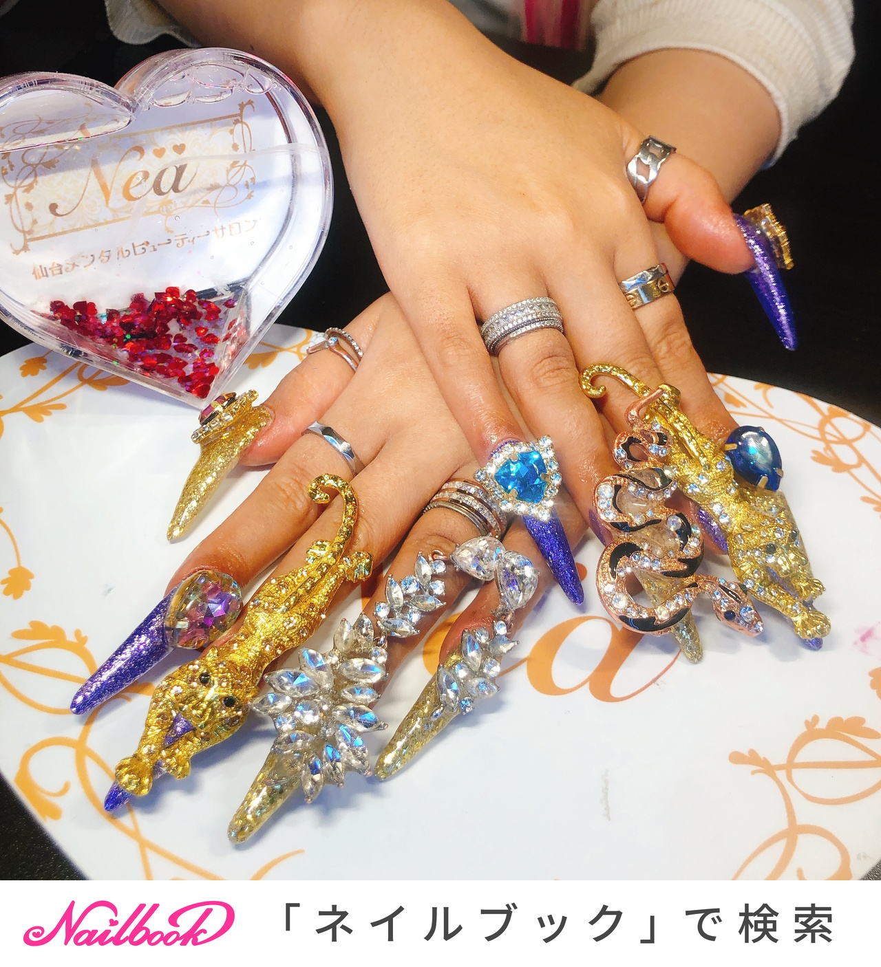 おすすめ順｜#虎パーツのネイルデザイン｜ネイルブック