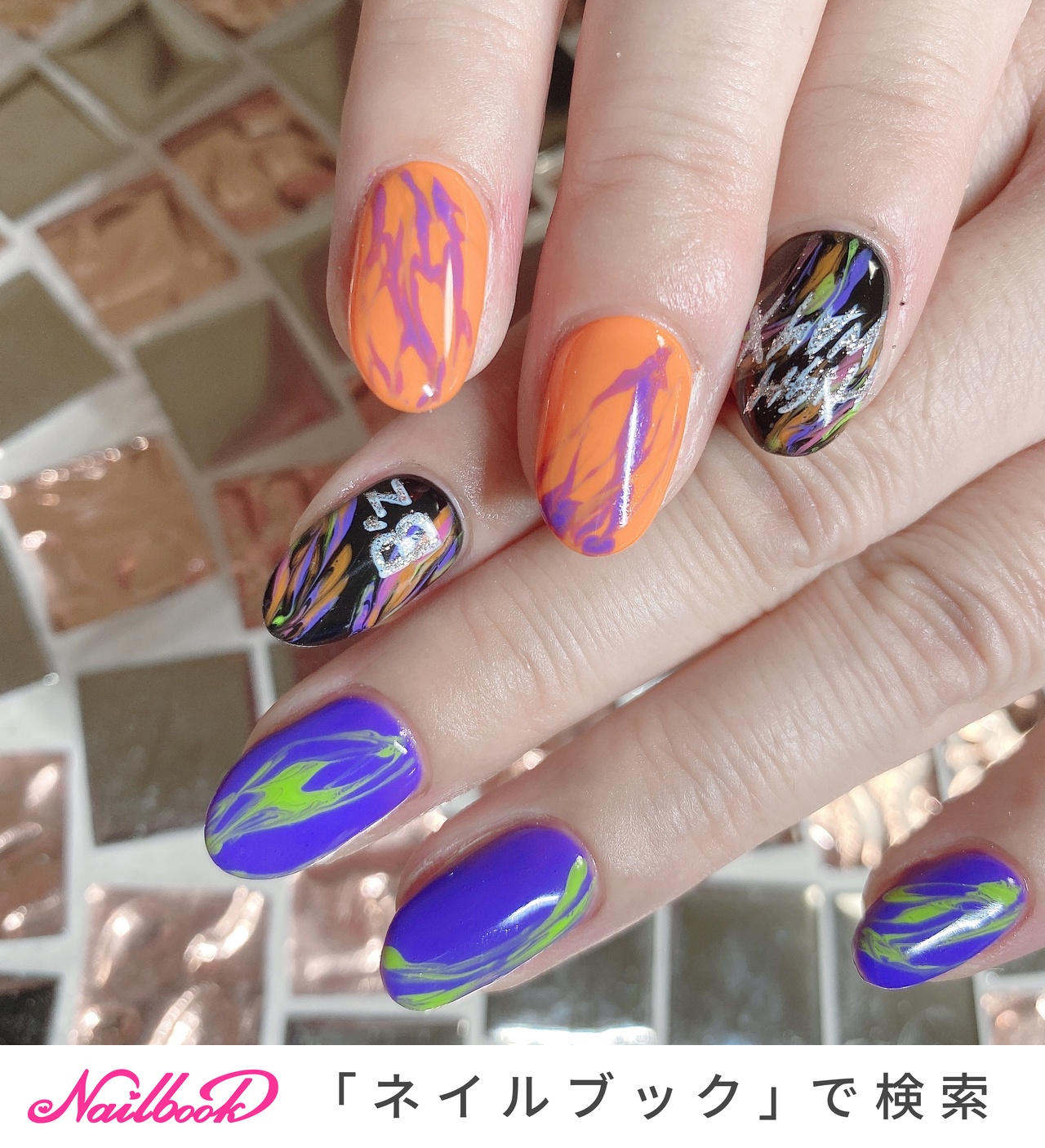 2026年】新着順｜ラウンド/ブルー/#b'zのネイルデザイン｜ネイルブック