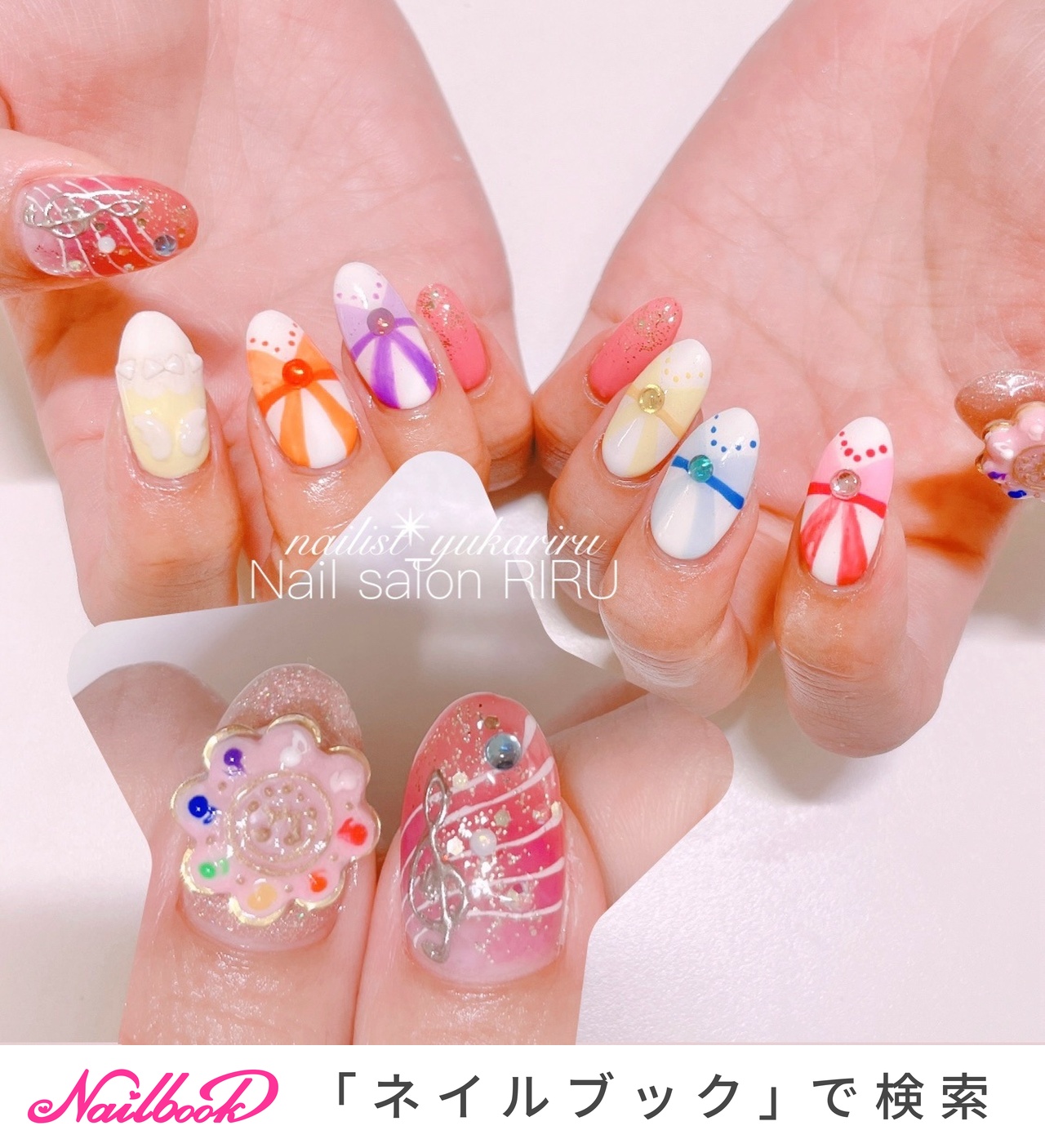 2026年】新着順｜#おジャ魔女どれみネイルのネイルデザイン｜ネイルブック