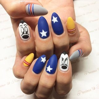 人気順｜#レトロミッキーのネイルデザイン｜ネイルブック