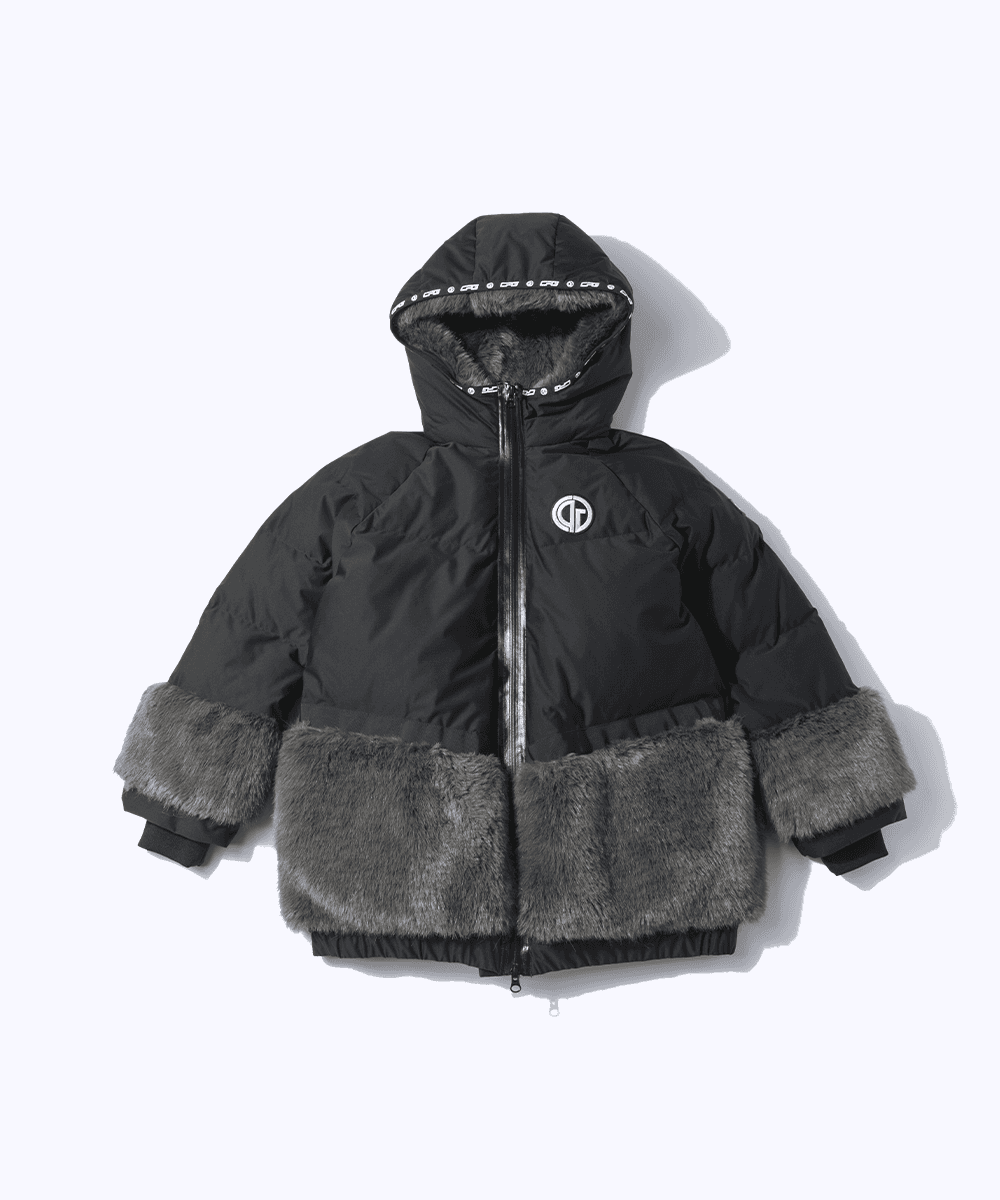 CPG GOLF ファーリーダウンフーディジャケット（Lサイズ） CPG GOLF