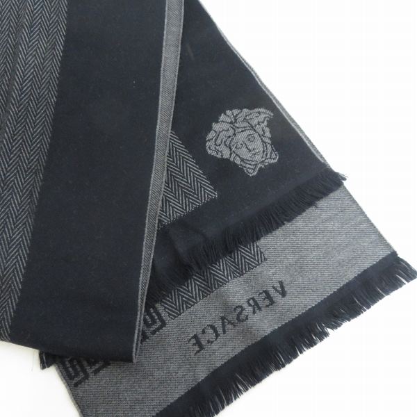 VERSACE/ヴェルサーチ ロゴ入り マフラーの買取実績 - ブランド買取