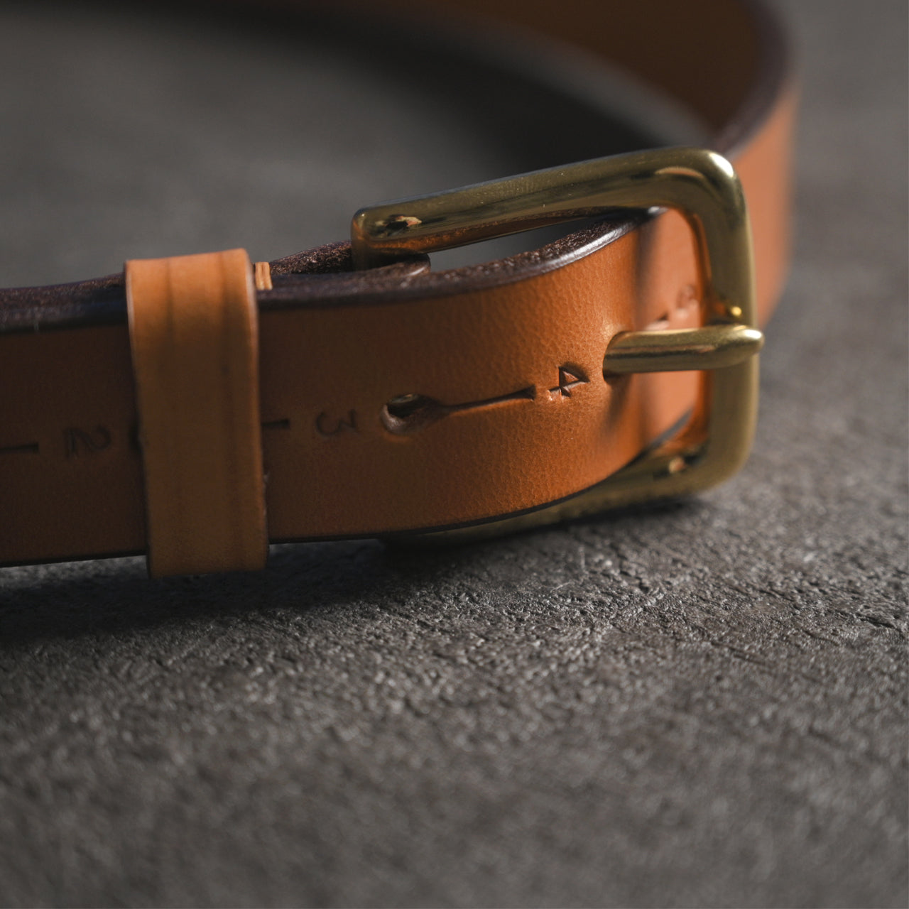 JABEZ CLIFF ジャベツクリフ レザーベルト STIRRUP 2.8cm イギリス製