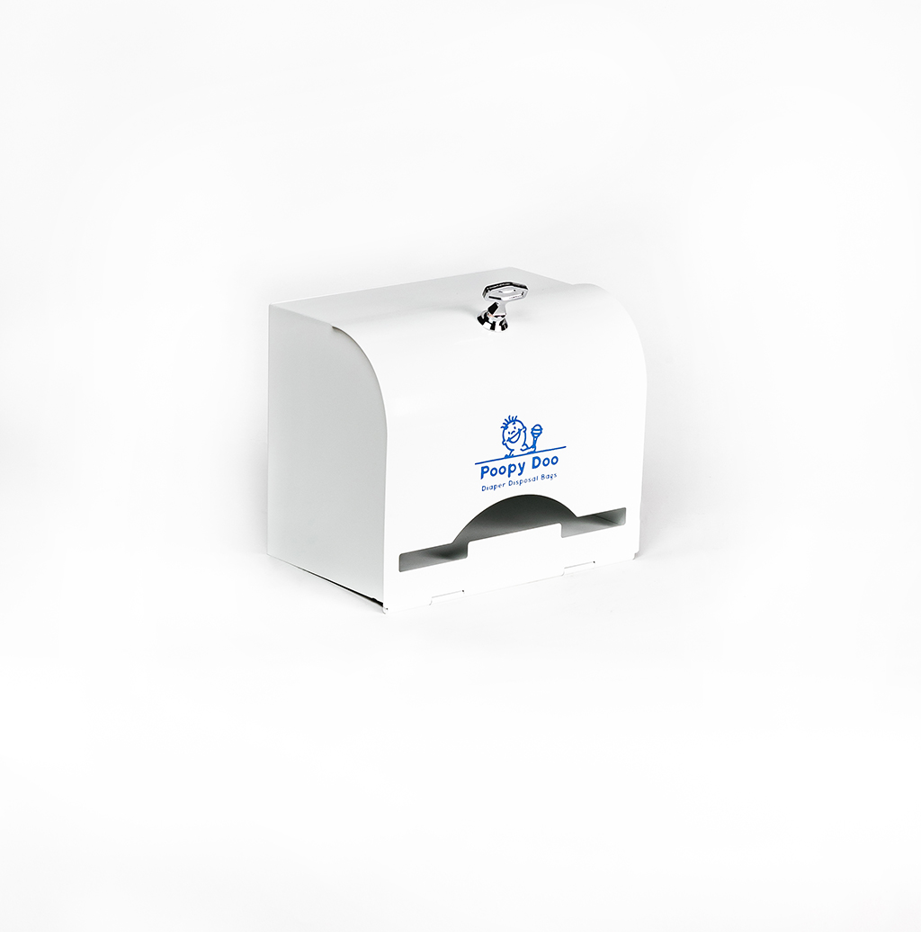 Poopy Doo Large Capacity Diaper Disposal Bag Dispenser - Crown