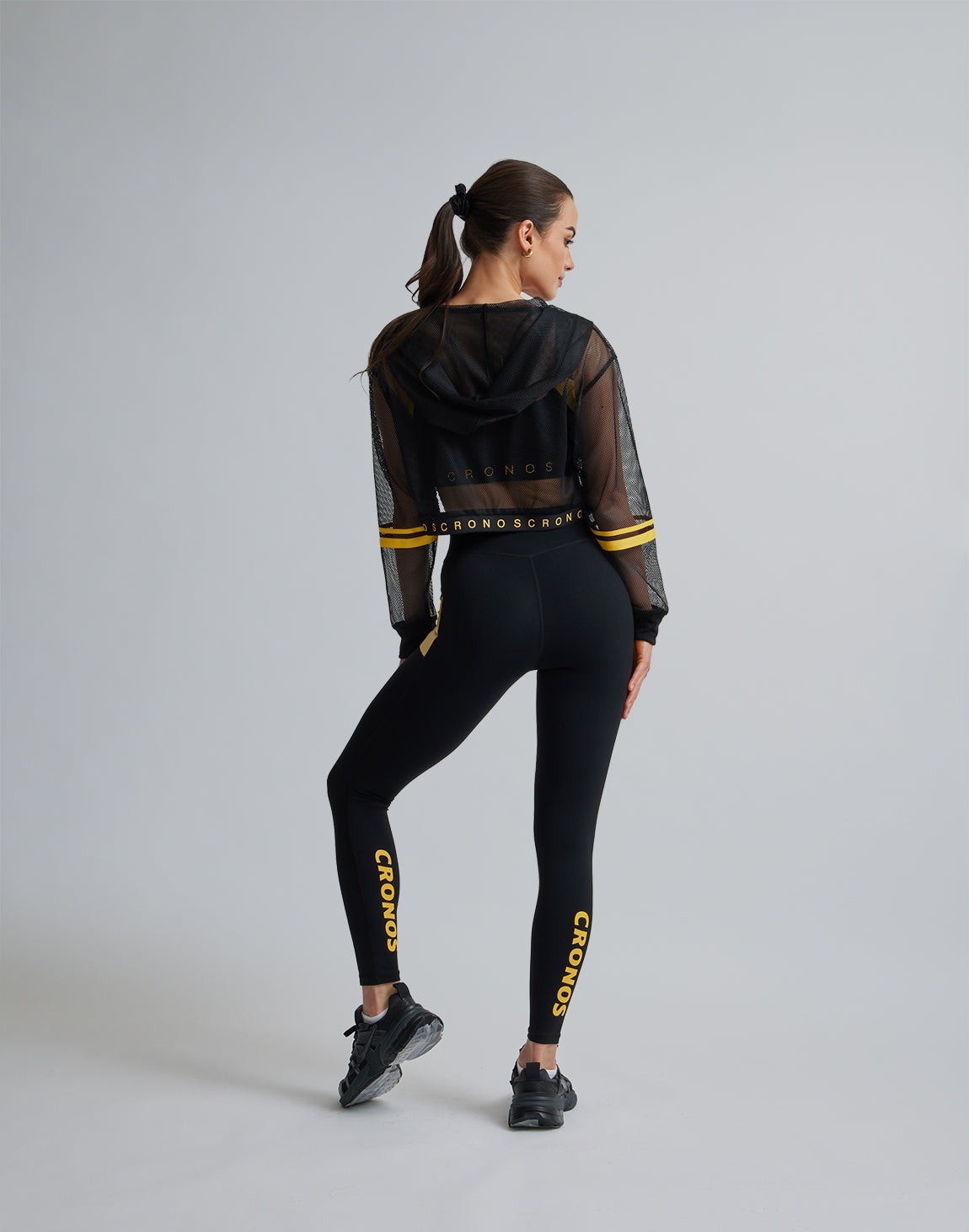 完売品 CRONOS woman レギンス&ブラトップセット クロノス ブルー ヨガ