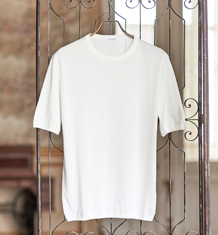 スビンプラチナム ニットTシャツ – ＋CLOTHET ONLINE