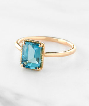 WEB＆数量限定】SCENT OF FLOWER RING K18 イエローゴールド