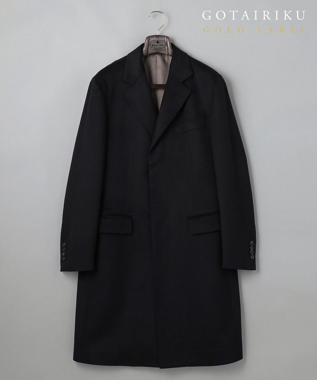 GOLD LABEL/WEB&一部店舗限定【COLOMBO】ピュアカシミヤ チェスター