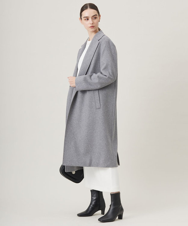 ウールカシミヤメルトン チェスターコート / ICB L | ファッション通販