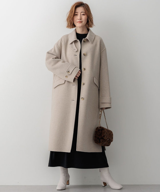 MANTECOPureリバー ロングコート / 23区 L | ファッション通販 【公式