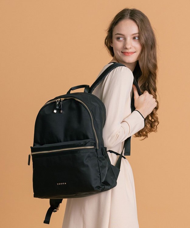 A4サイズ対応・PCポケット付き】SIDE RIBBON BACKPACK バックパック