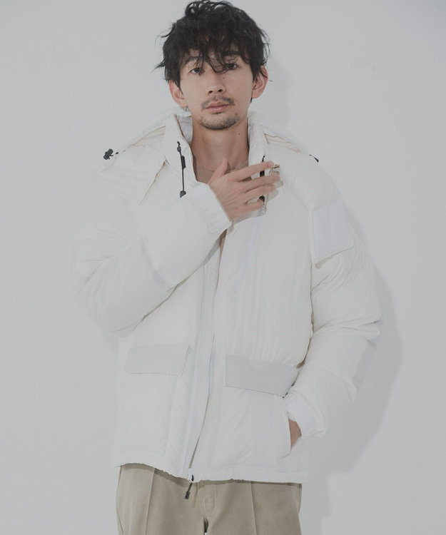 日本製/高品質ダウン】BOX DOWN JACKET ダウンジャケット / KWD