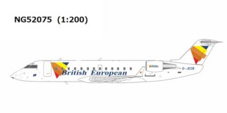 NG52075 NG MODELS BEA / 英国欧州航空 British European Airways CRJ