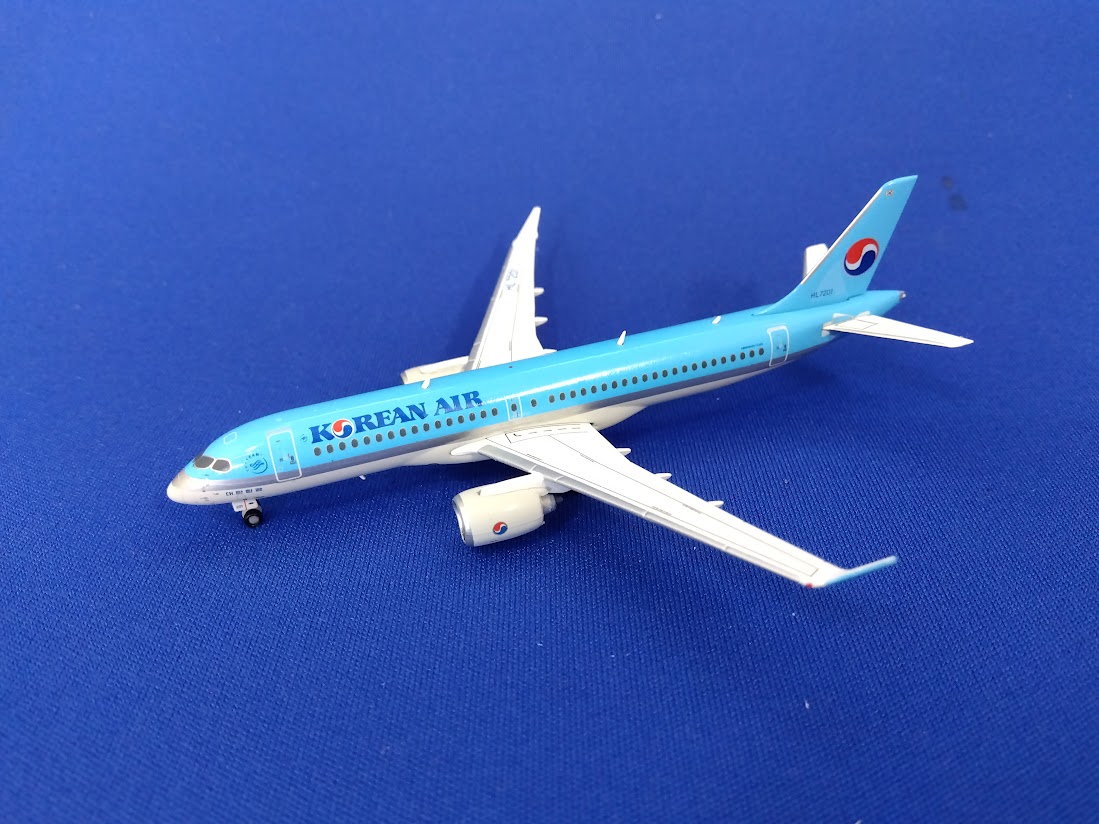 大韓航空 A321neo ダイキャストモデル 1:200 JCwings 大韓航空 A321neo