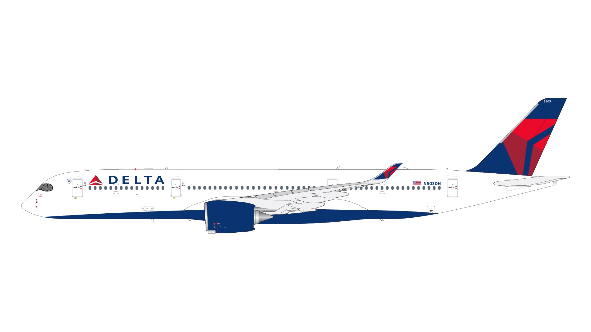 1/200 Gemini 200 DELTA / デルタ航空 B737-800 1/200 Gemini 200