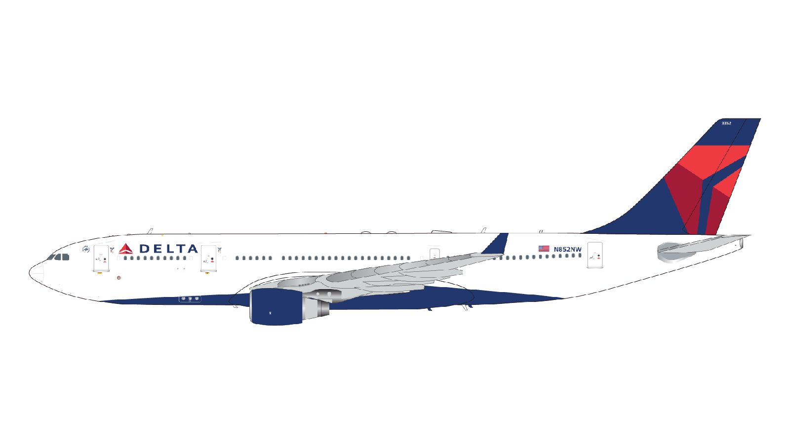 最終価格Gemini 200 DC-9-14 デルタ航空 最終価格Gemini 200 DC-9-14