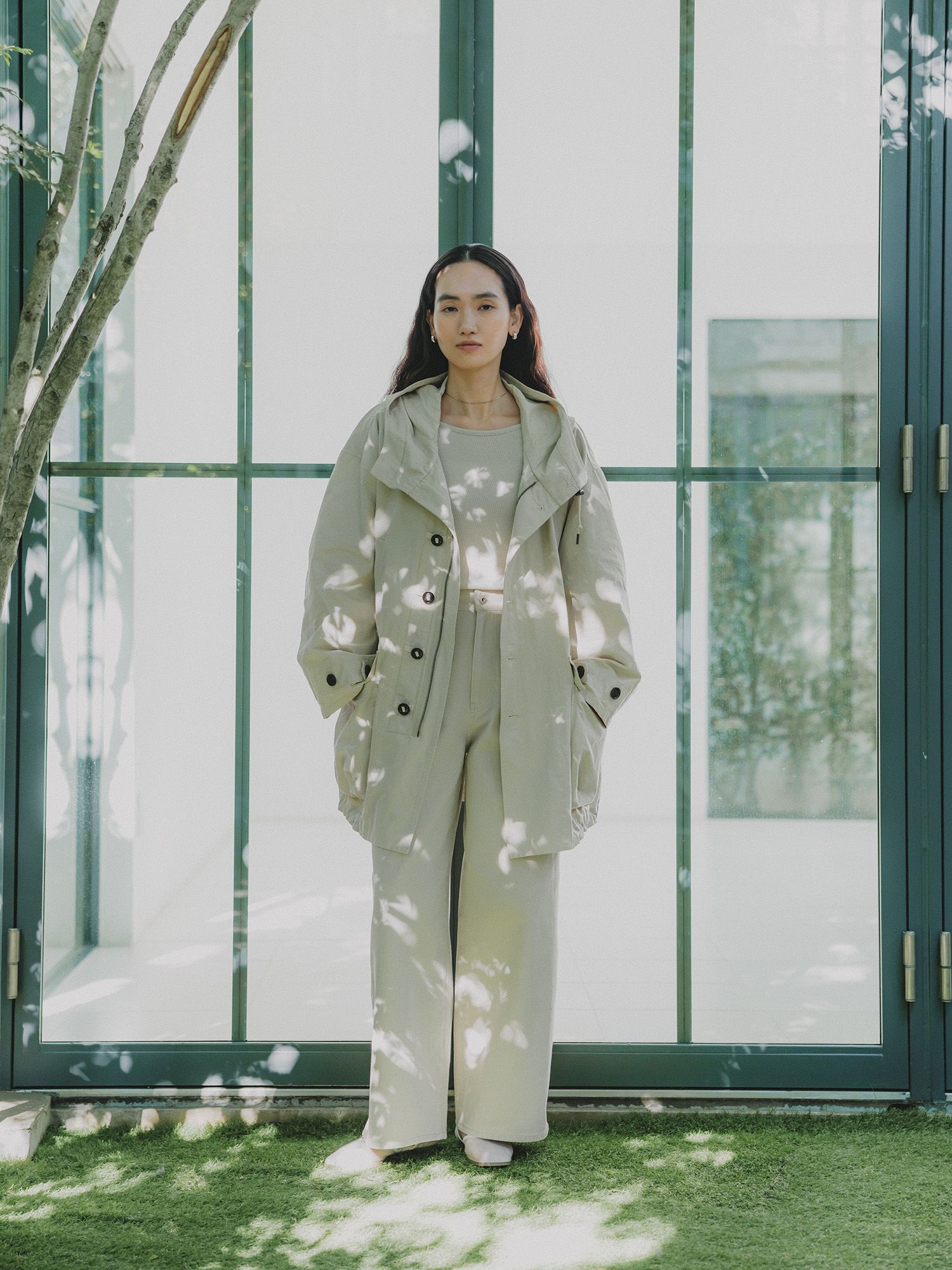 crewre online store / ピーチスキンモッズコート