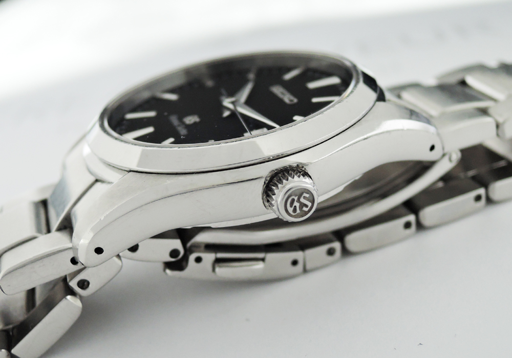 SEIKO グランドセイコー 9F62-0AB0 メンズ 腕時計 クオーツ 黒文字盤